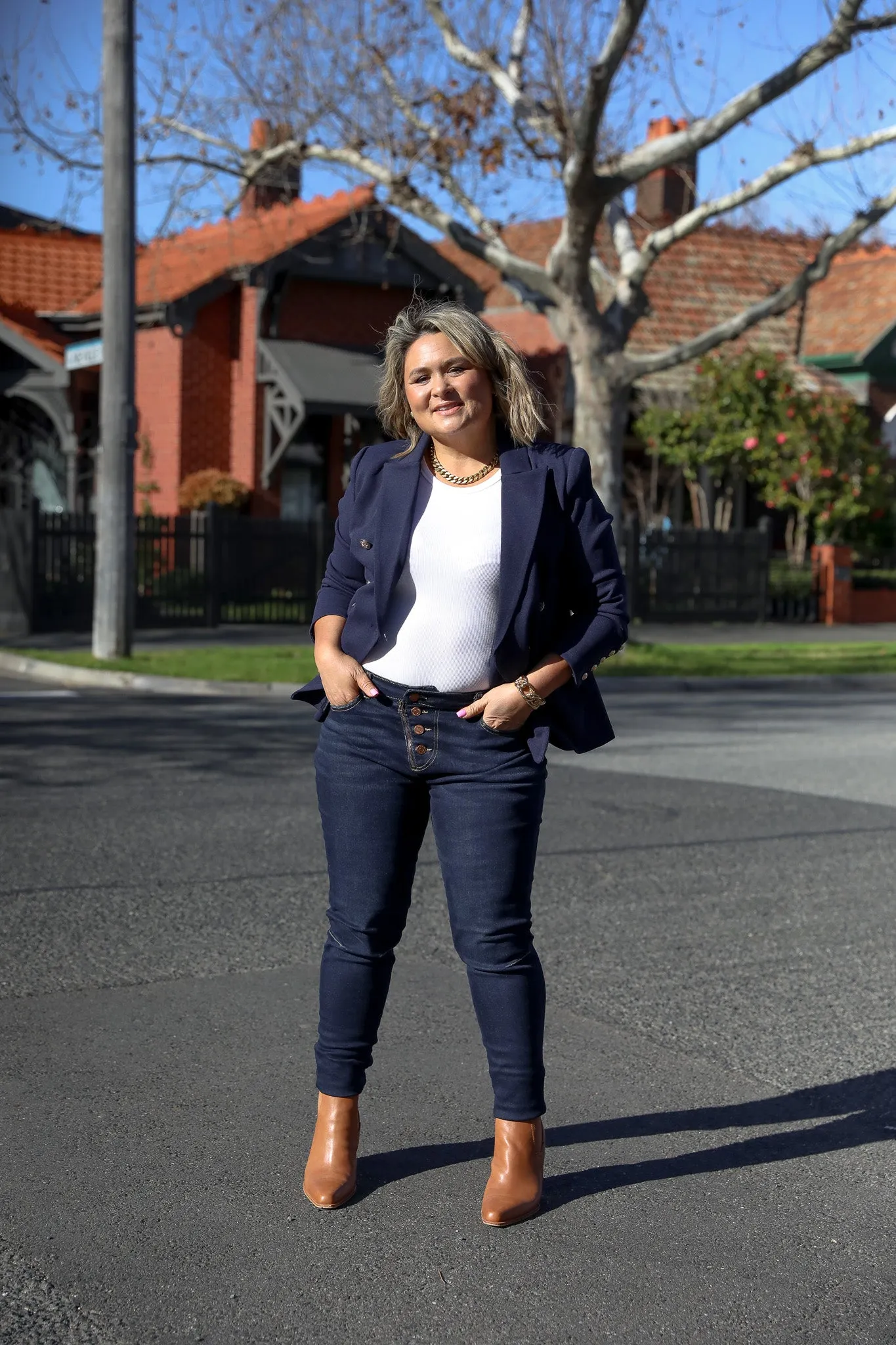 Norman Blazer - Navy