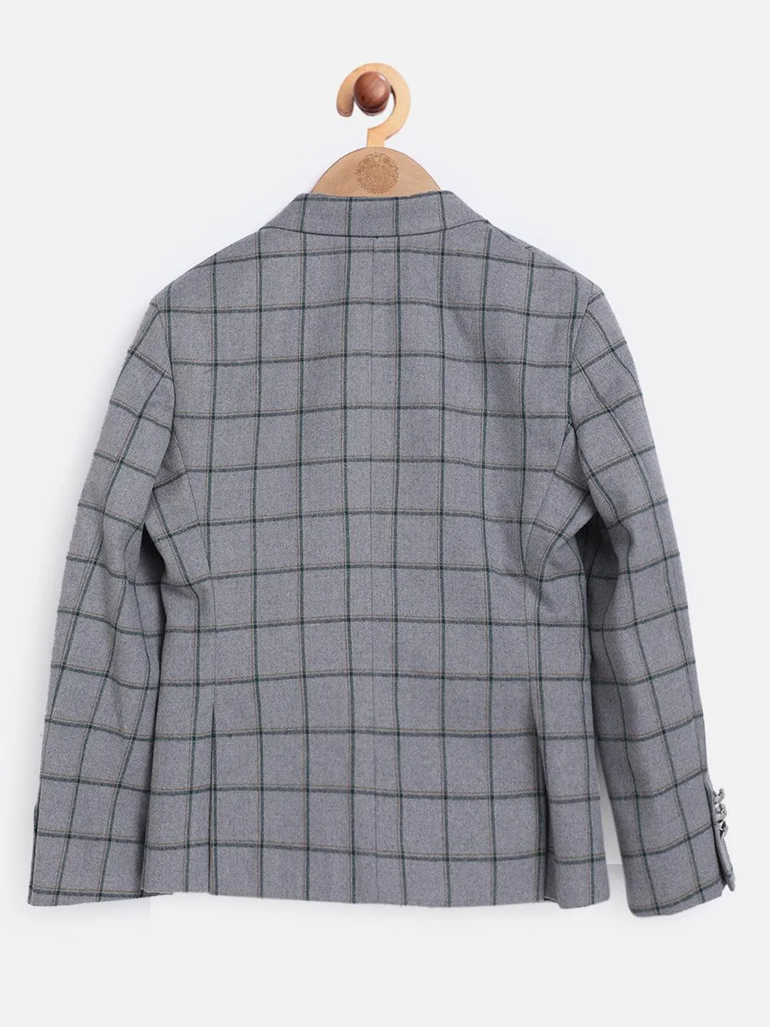 One Friday Grey Full Sleeves Blazer
