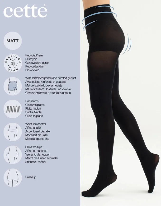 Opaque Control Shaping Tights