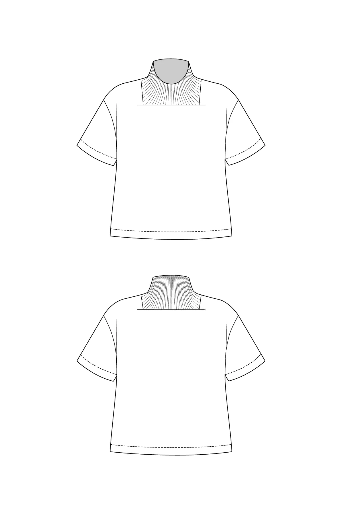 PDF Pattern - Rauha Tee & Tee Dress | Named Clothing