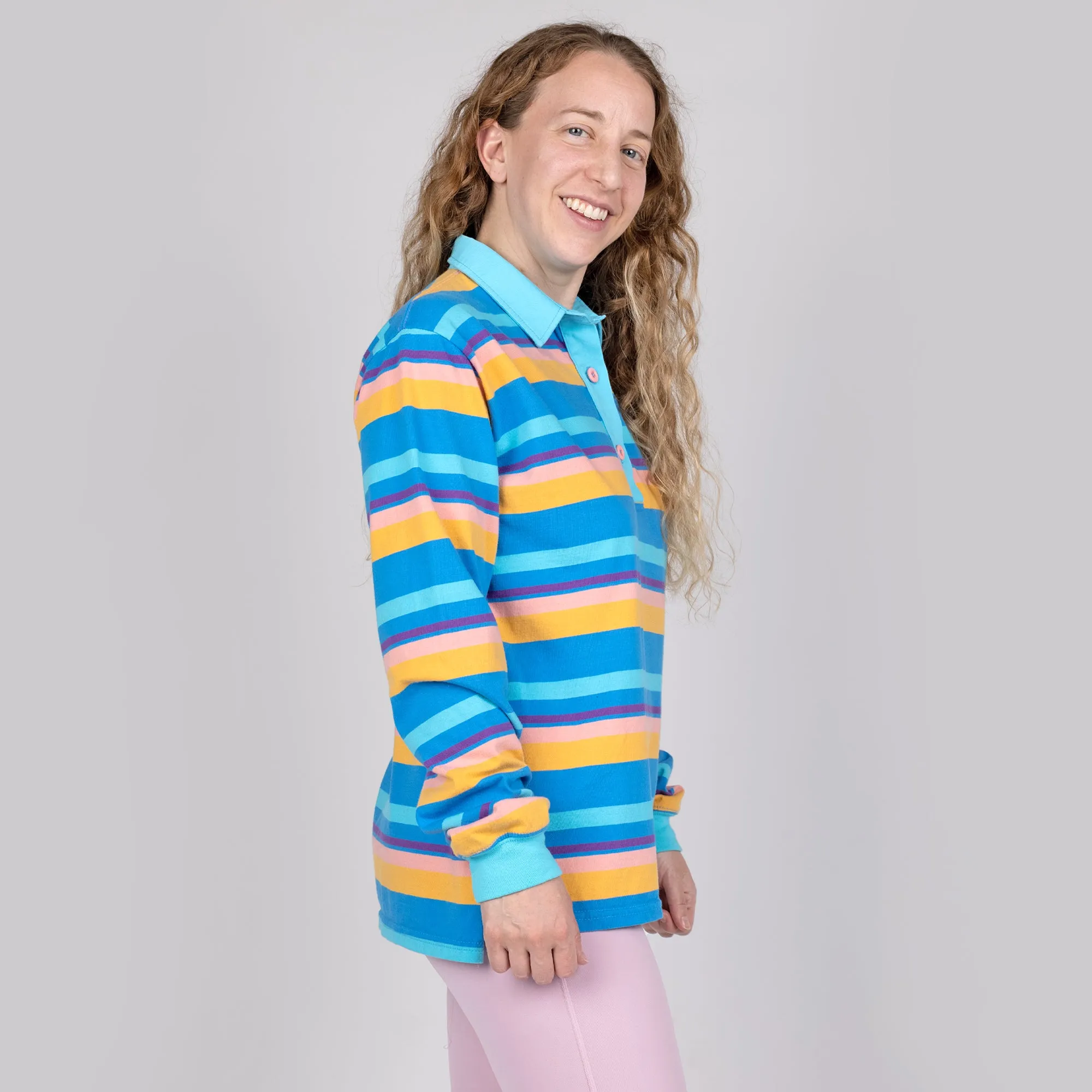 Pinwheel Stripe Rugby Shirt
