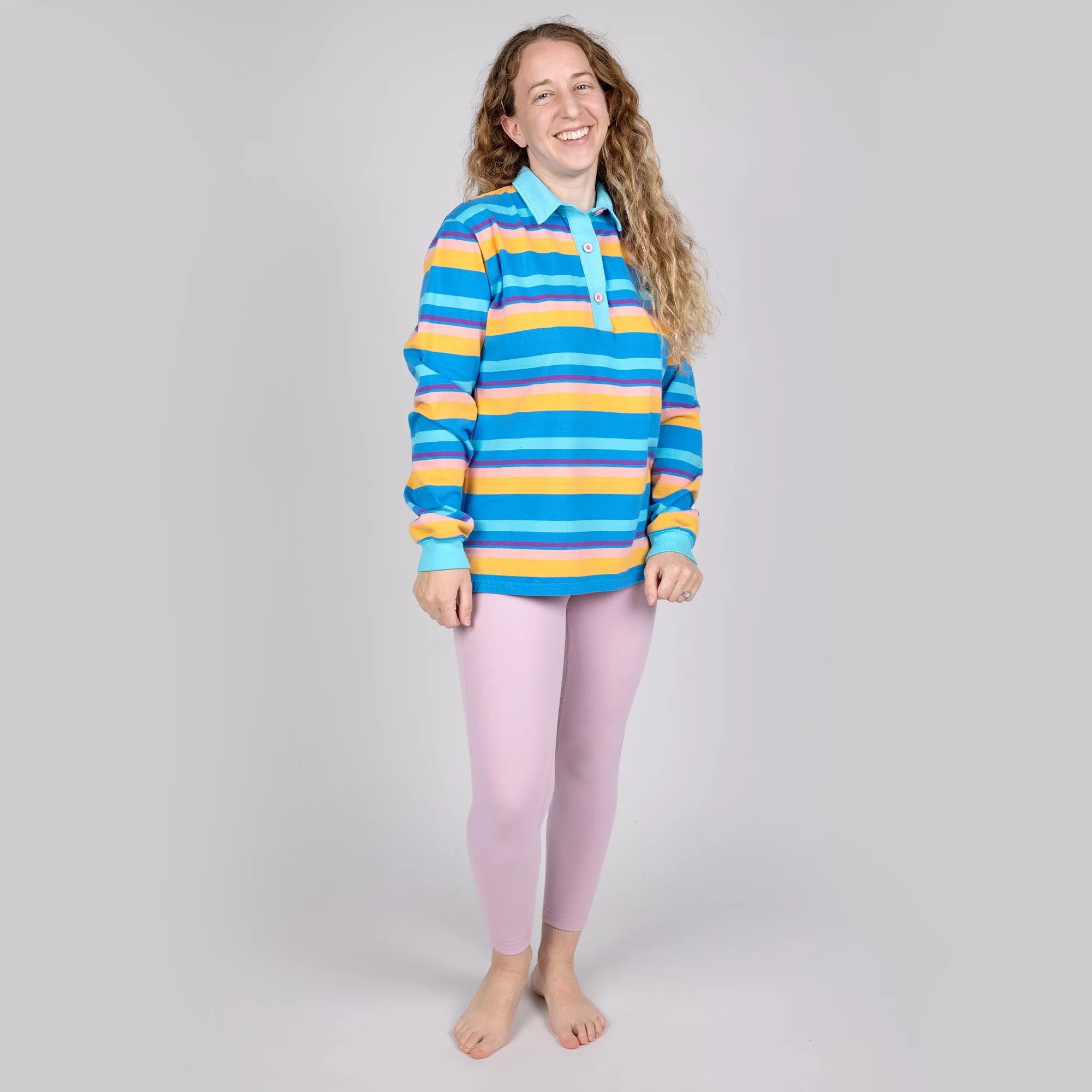 Pinwheel Stripe Rugby Shirt