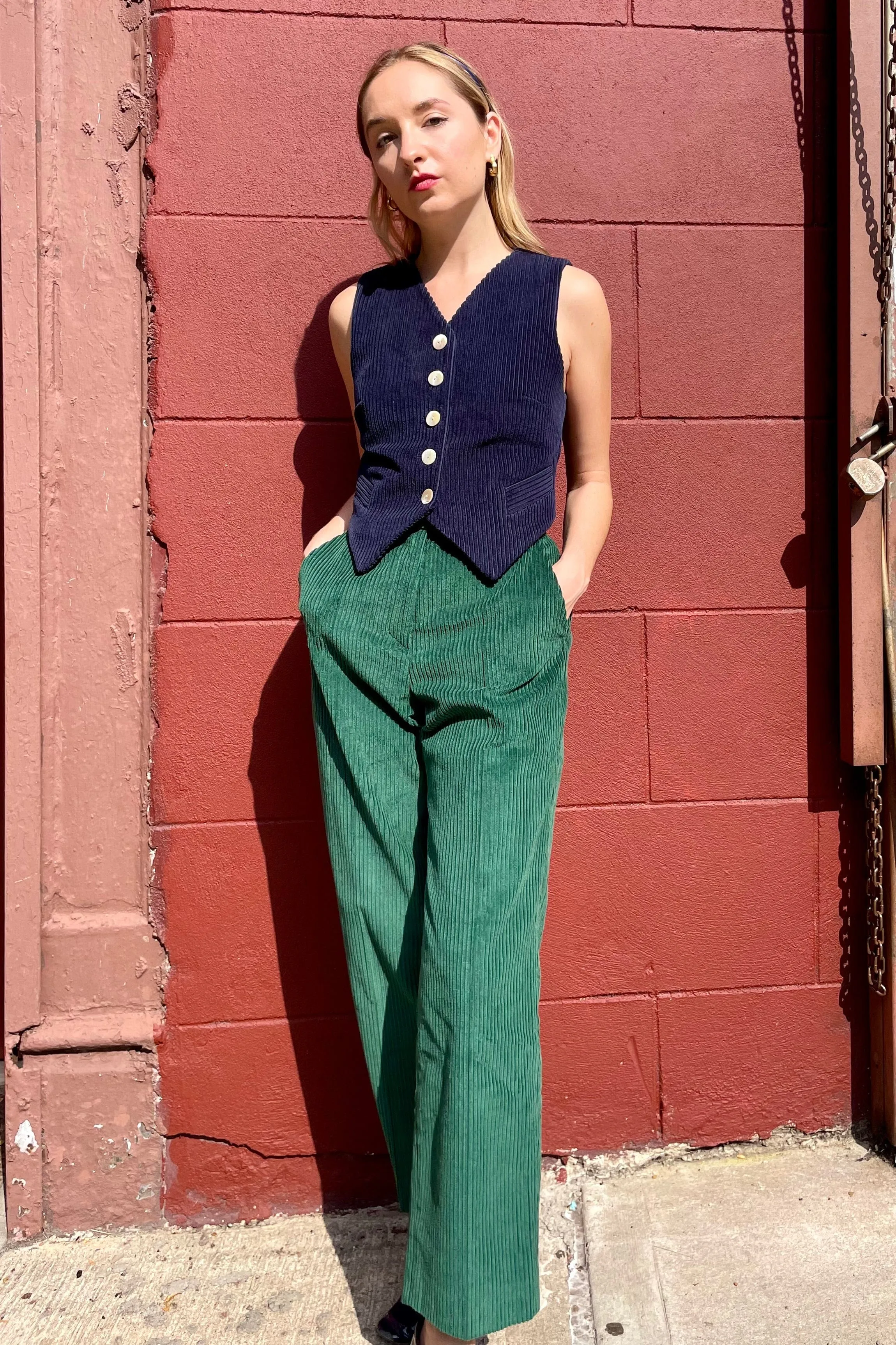 Piper Pant in Wide Wale Corduroy