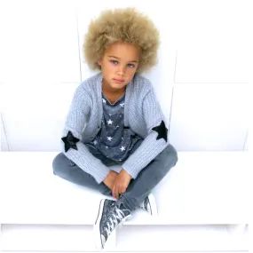 Pre-loved Rika Kids Cardigan grey size 8 years