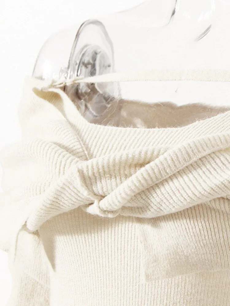 Pre Order:  Bright Off Shoulder Knit Dress