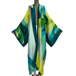 Pre Order:  Elegant Silk Kimono Cardigan - WINI