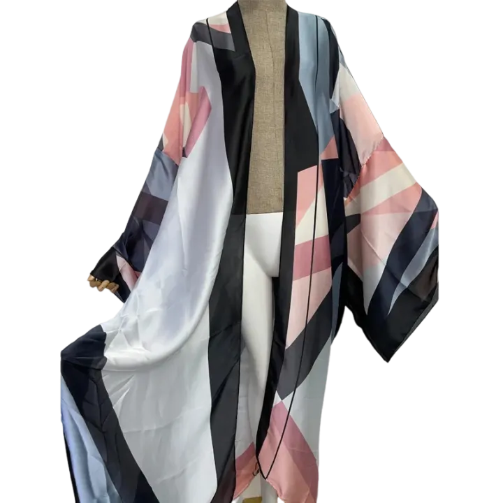 Pre Order:  Elegant Silk Kimono Cardigan - WINI