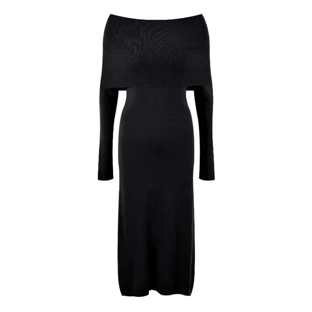 Pre Order:  Strapless Knitted Midi Dress