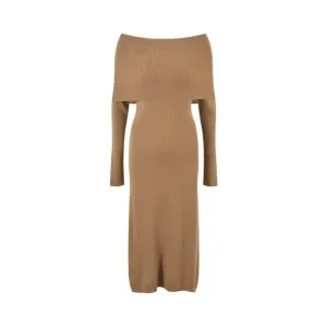 Pre Order:  Strapless Knitted Midi Dress