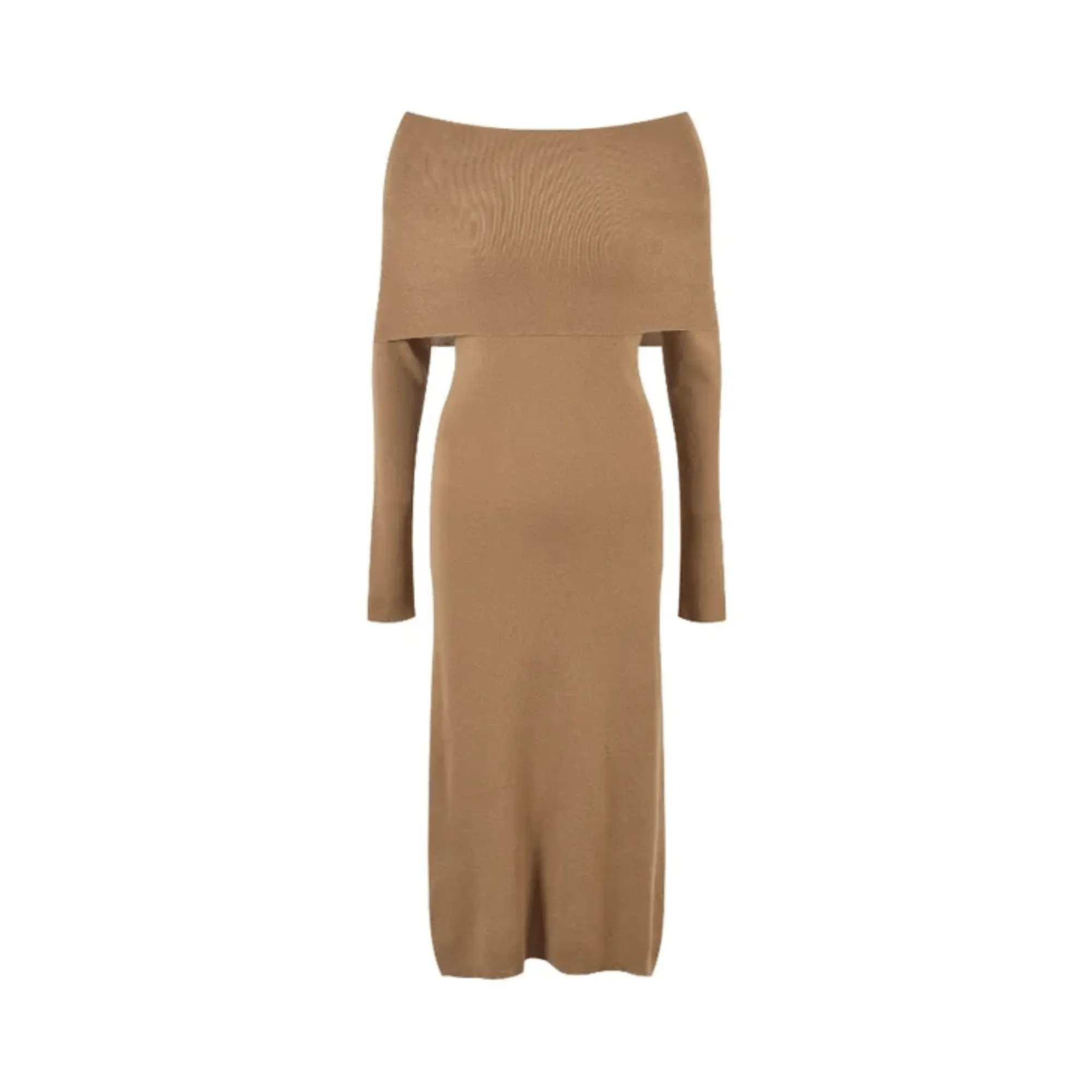Pre Order:  Strapless Knitted Midi Dress