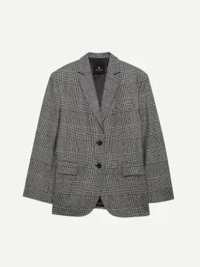 Quinn Blazer in Black and Grey
