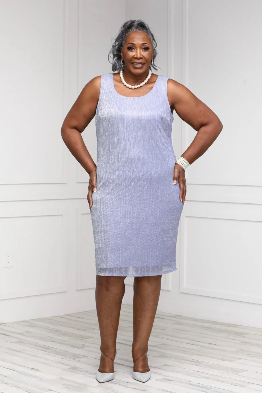 R&M Richards Women's Plus Size 2 Piece Shimmer Jacket Dress - Mother Of The Bride Dress
