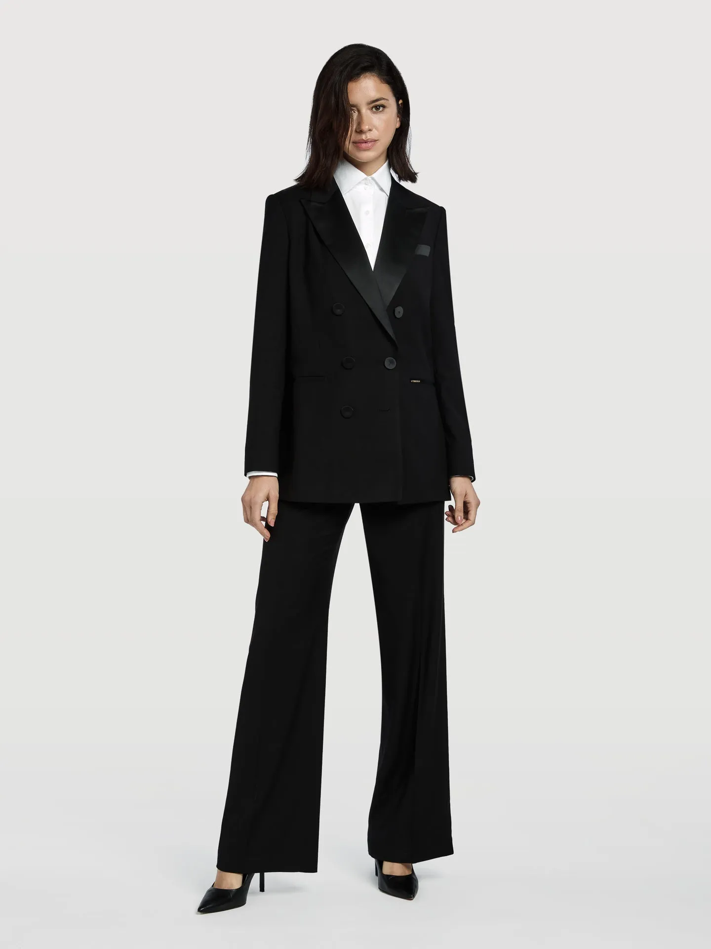 Regular Fit Black Tuxedo Blazer