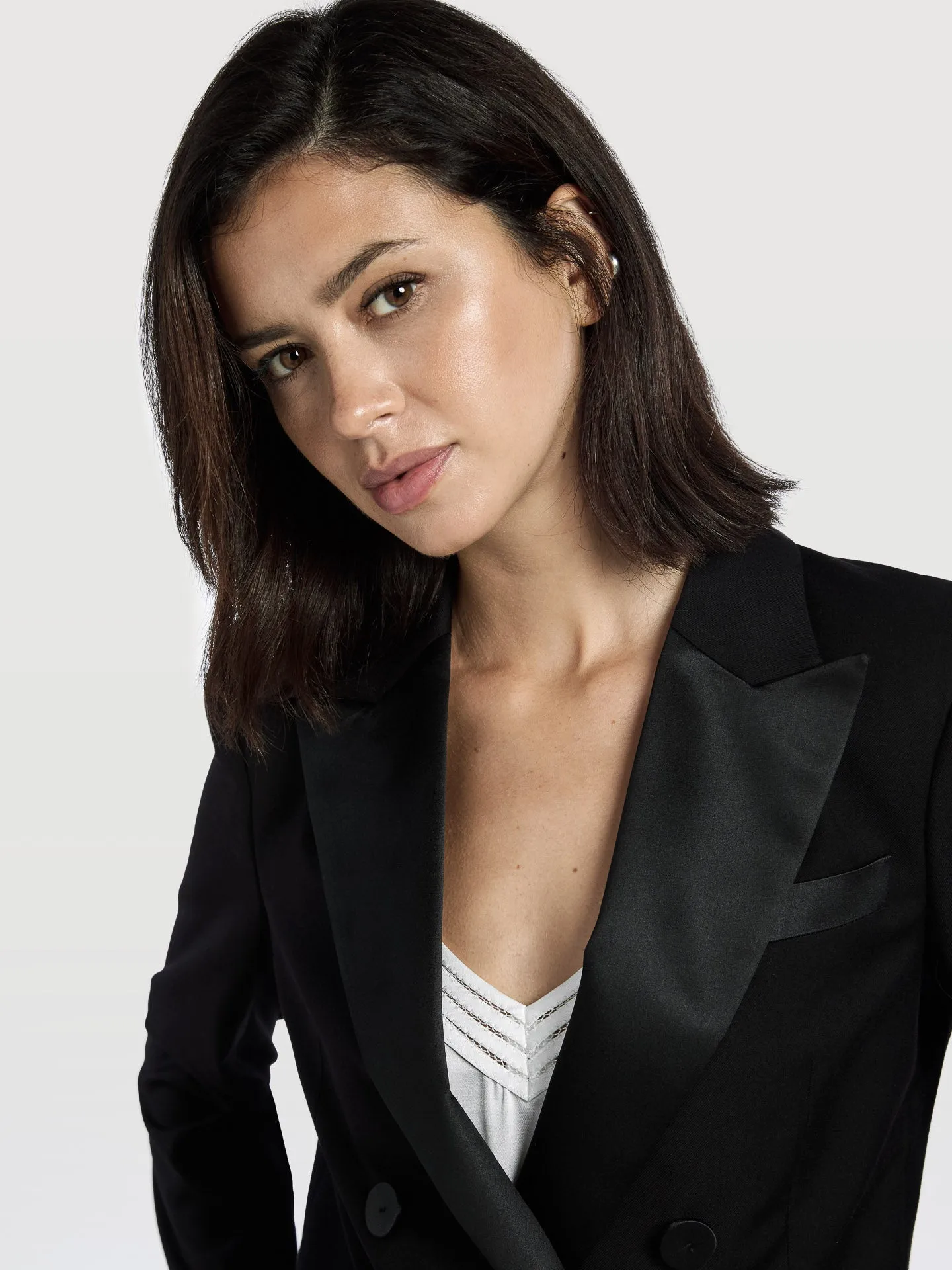 Regular Fit Black Tuxedo Blazer