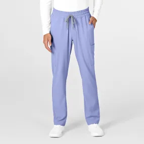 RENEW Mens Straight Slim Scrub Pant - Ceil Blue