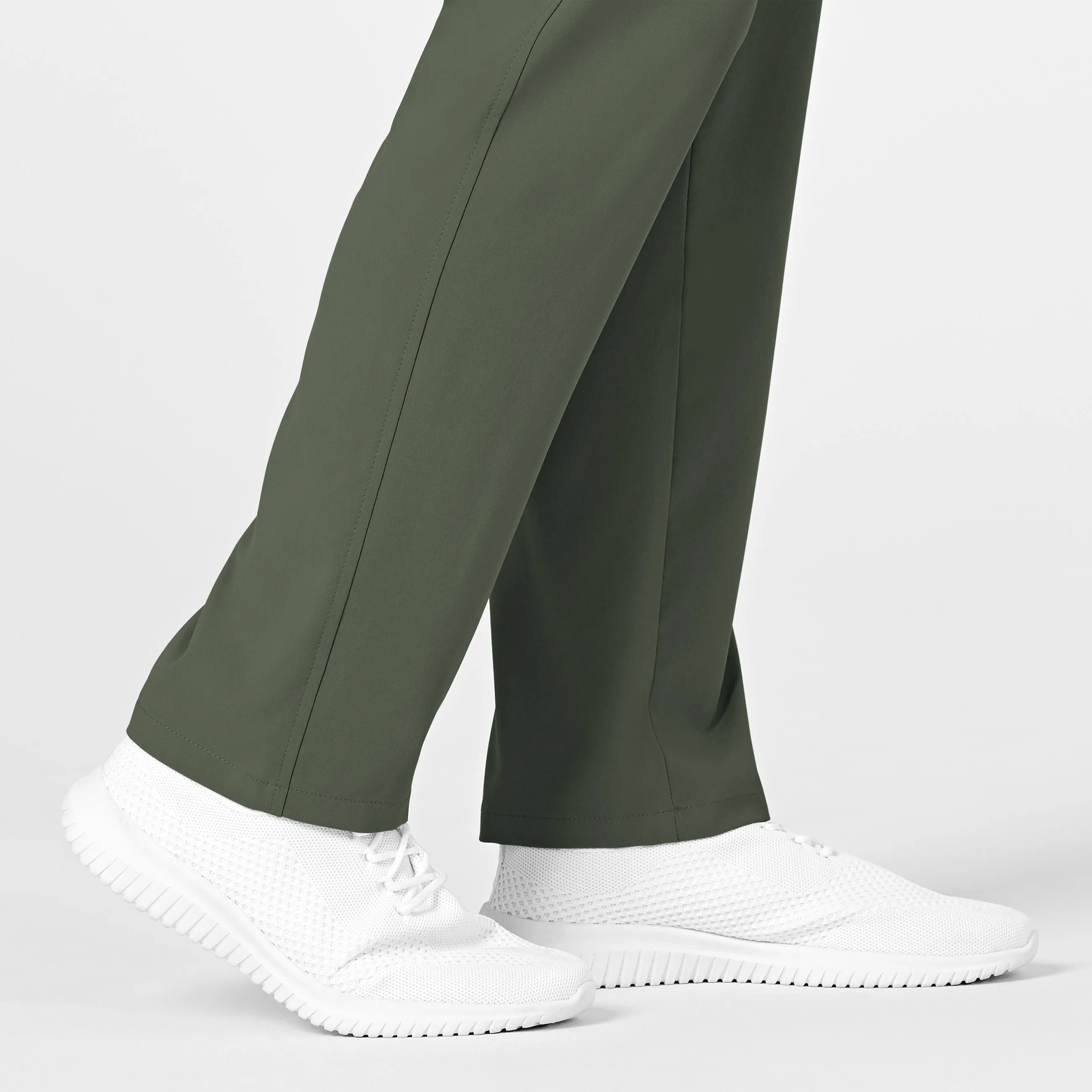 RENEW Mens Straight Slim Scrub Pant - Olive