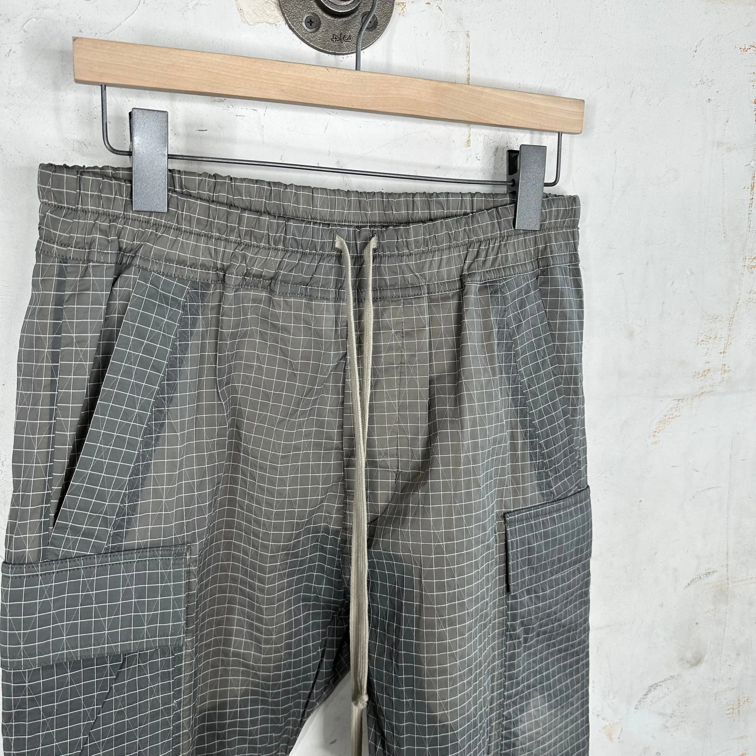 Rick Owens Edfu Grid Cargo Pants