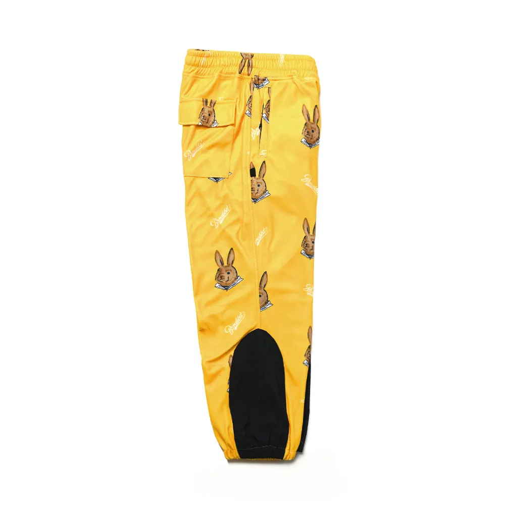 ROYAL FLEECE JOGGER PANTS BEAR RABBIT YELLOW