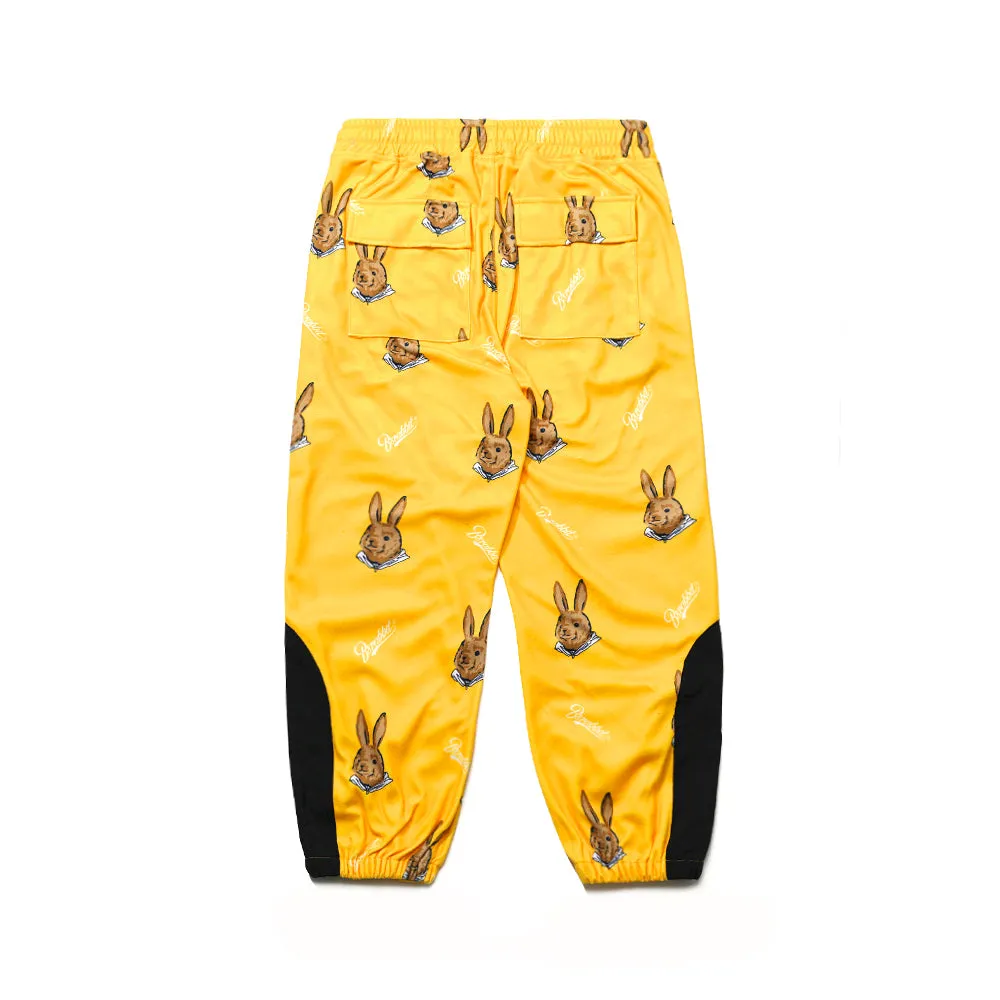 ROYAL FLEECE JOGGER PANTS BEAR RABBIT YELLOW
