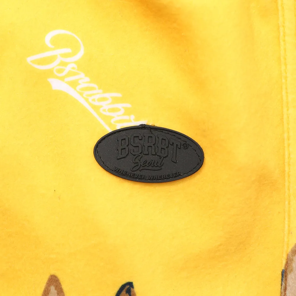 ROYAL FLEECE JOGGER PANTS BEAR RABBIT YELLOW