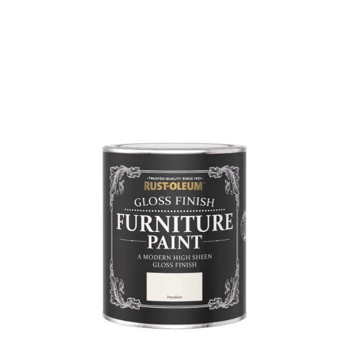 Rust-Oleum Gloss Furniture Paint 750ml - Porcelain
