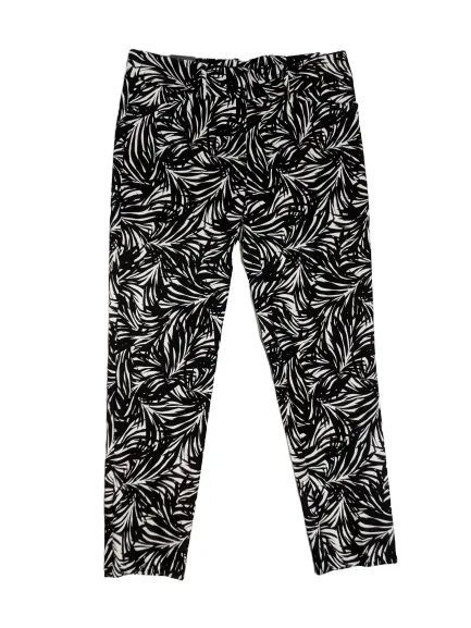 [S] NWT The Limited Palm Print Ankle Pants