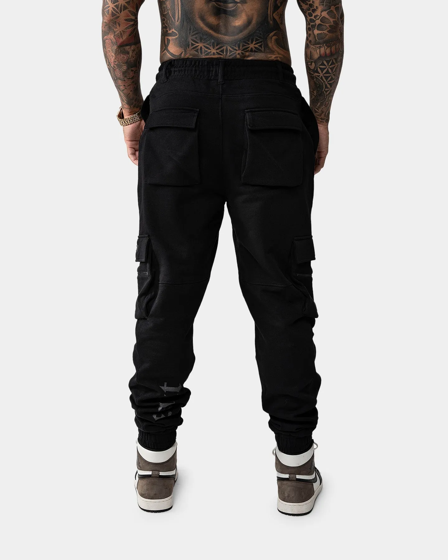 Saint Morta Espionage Military Trackpants Black