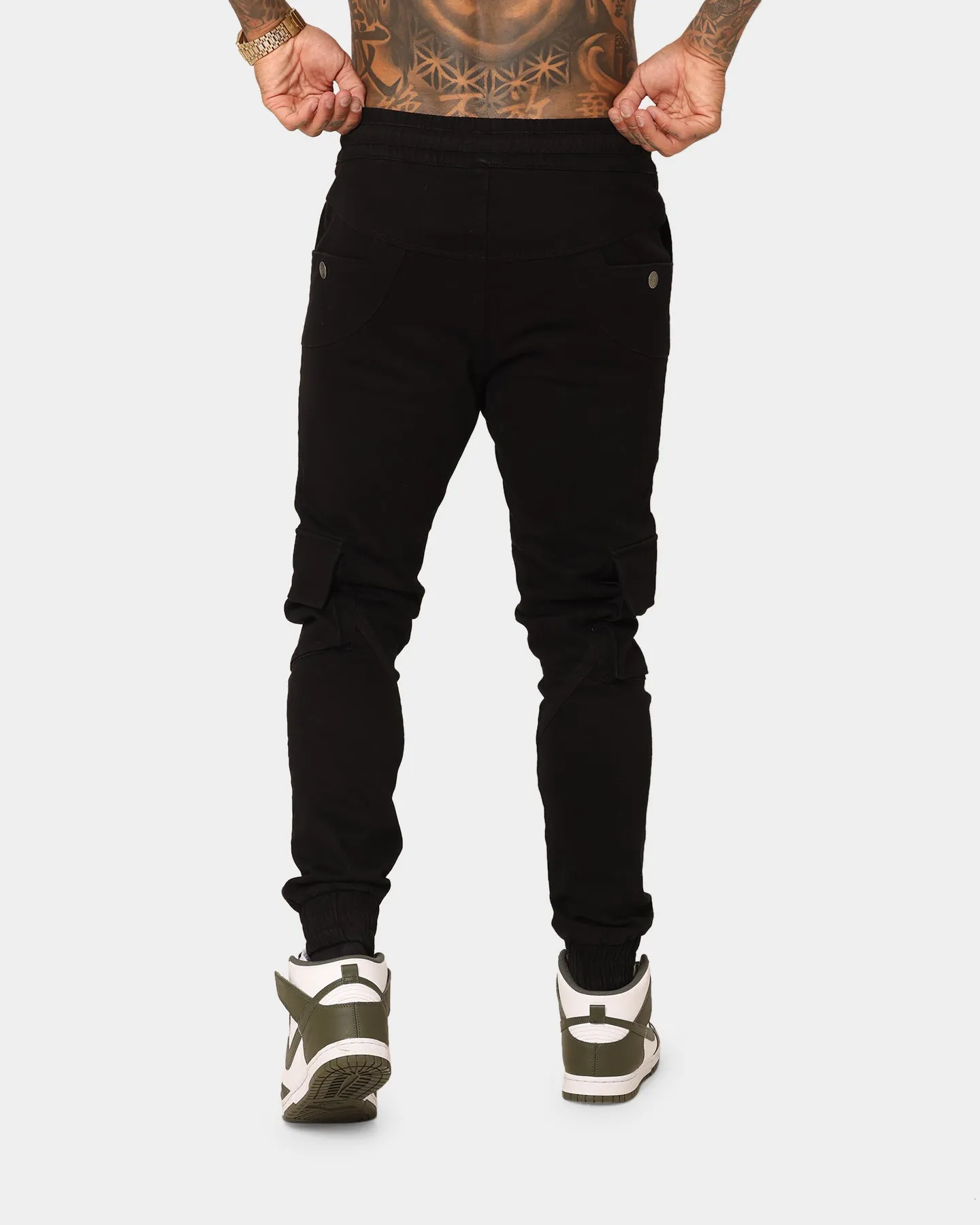 Saint Morta Syndicate Cargo Jogger Black/Black