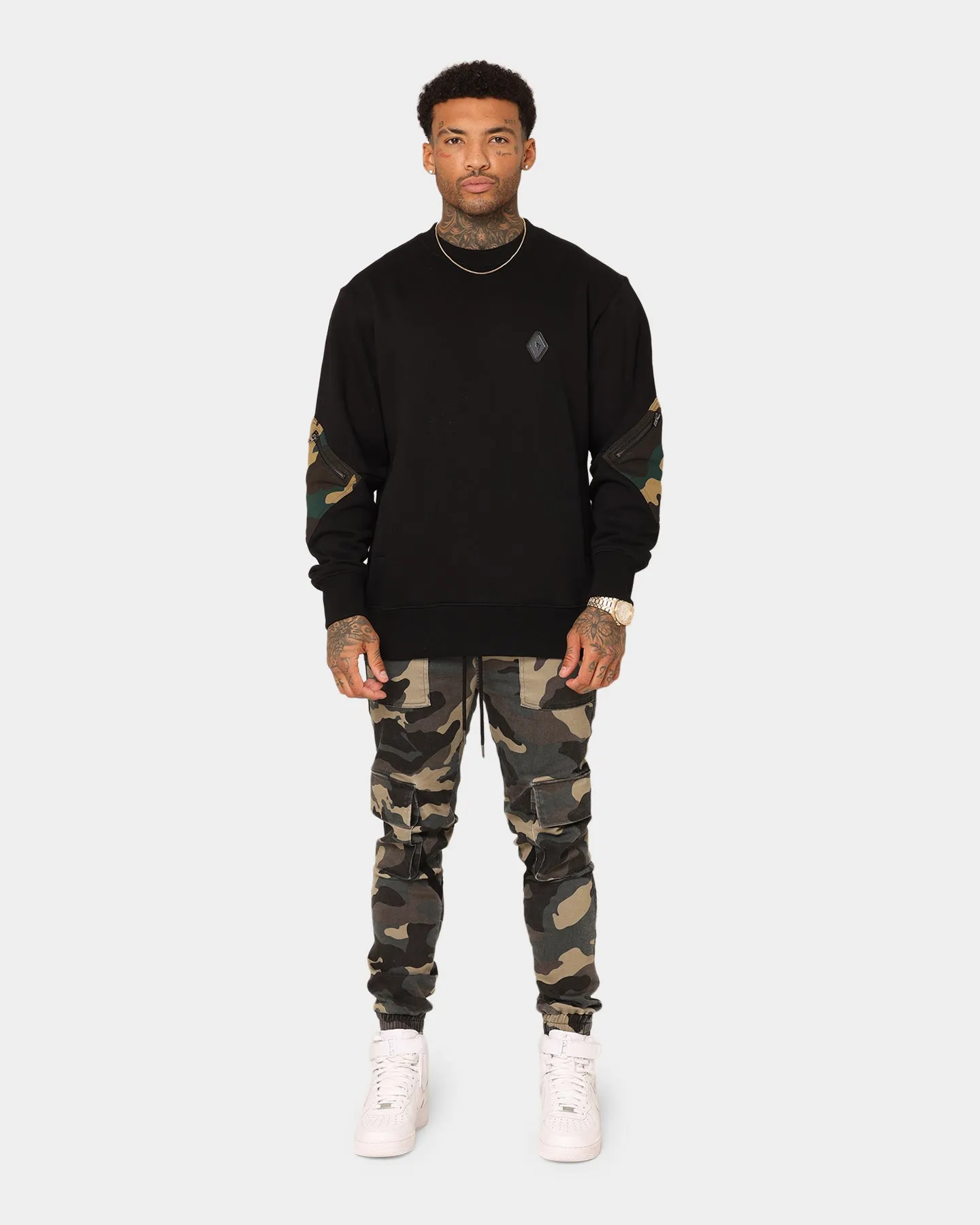 Saint Morta Syndicate Cargo Jogger Woodland Camo
