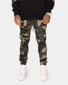 Saint Morta Syndicate Cargo Jogger Woodland Camo