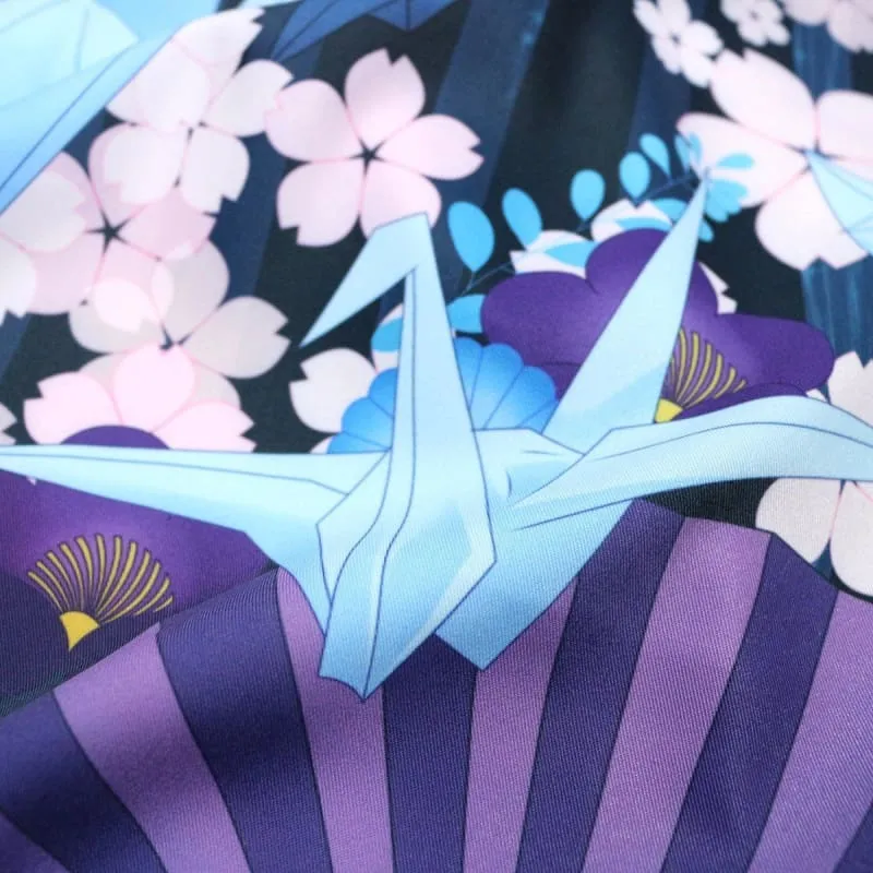 Sakura Paper Crane Kimono Cardigan