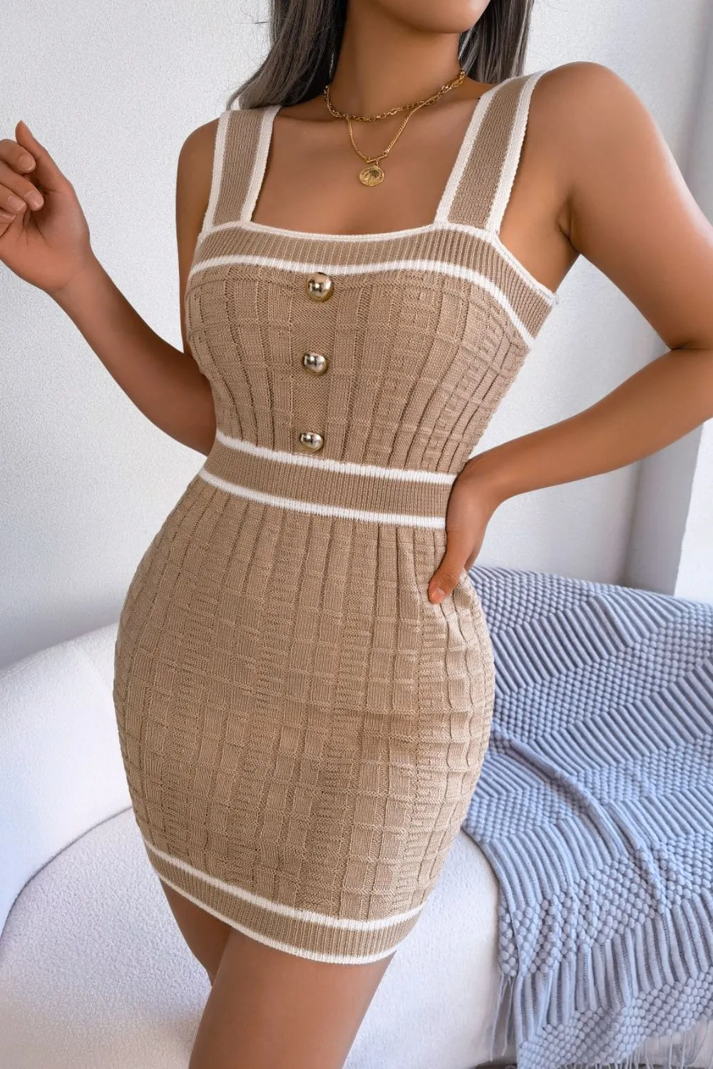Shani Sleeveless Knit Dress