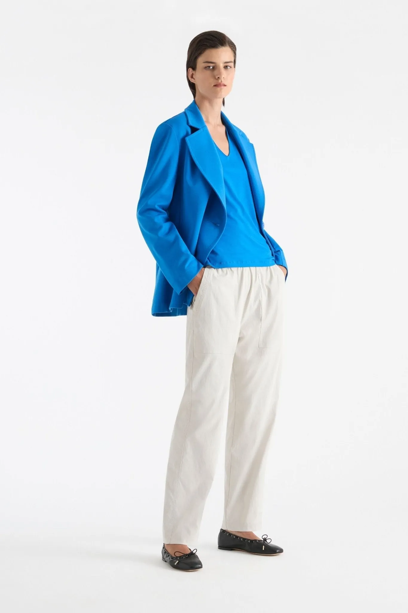 SHAPED BLAZER - F0954123