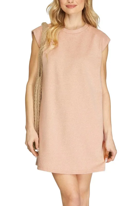 Sleeveless Shift Dress