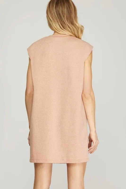 Sleeveless Shift Dress