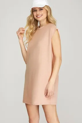 Sleeveless Shift Dress