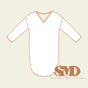 SMD Adult Harbor Top and Dress Pattern Mock-Up