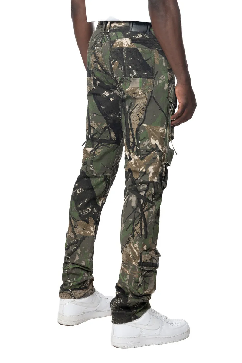 Smoke Rise Men's Camouflage Cargo Pants