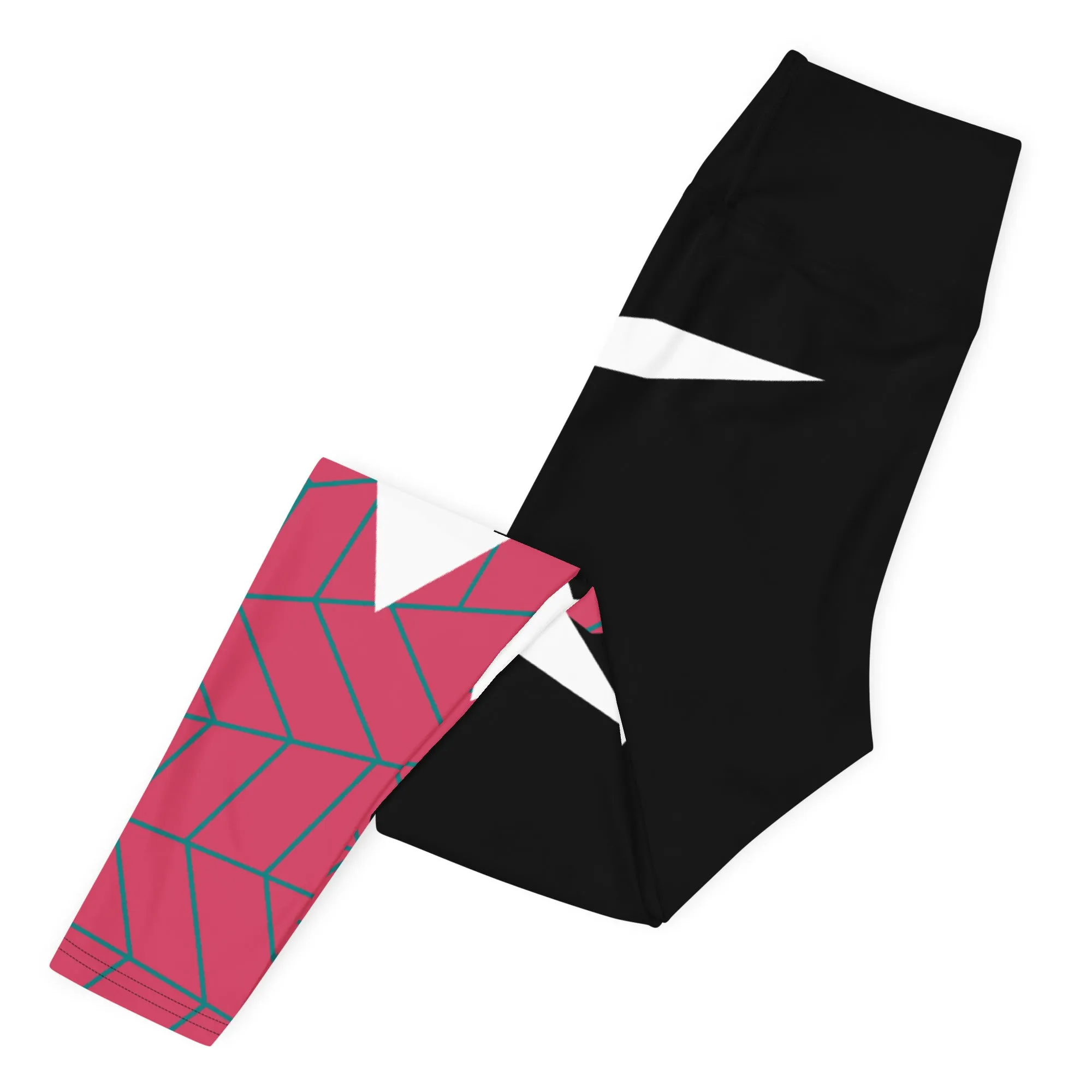 Spider Ghost Friend Yoga Leggings