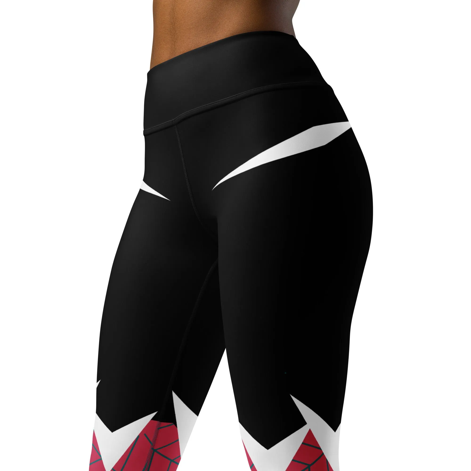 Spider Ghost Friend Yoga Leggings