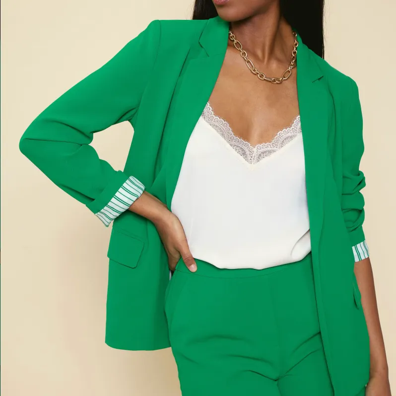 Talk About It Classic Pocketed Blazer
