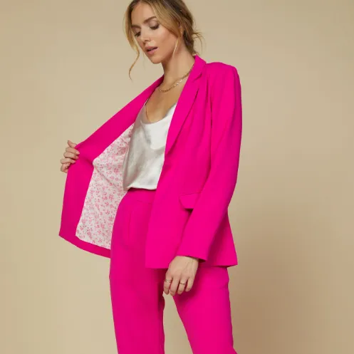 Talk About It Classic Pocketed Blazer