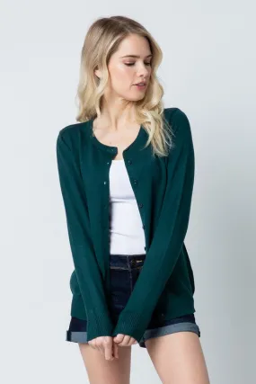 Teal Cardigan