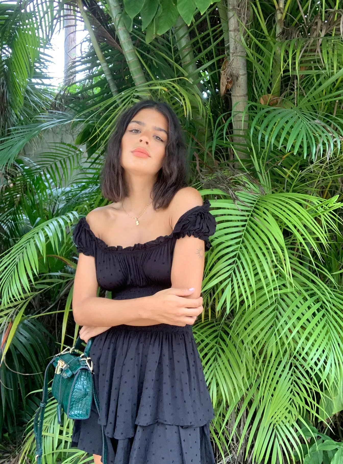 The Love Galore Romper Black
