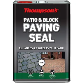Thompson'S Patio And Block Paving Seal Natural 5 Litre