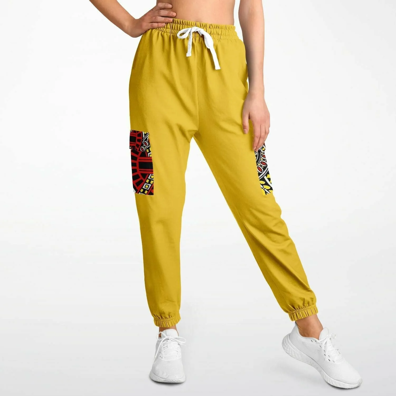 Top Deck Premium Unisex Cargo Sweatpants - Mustard