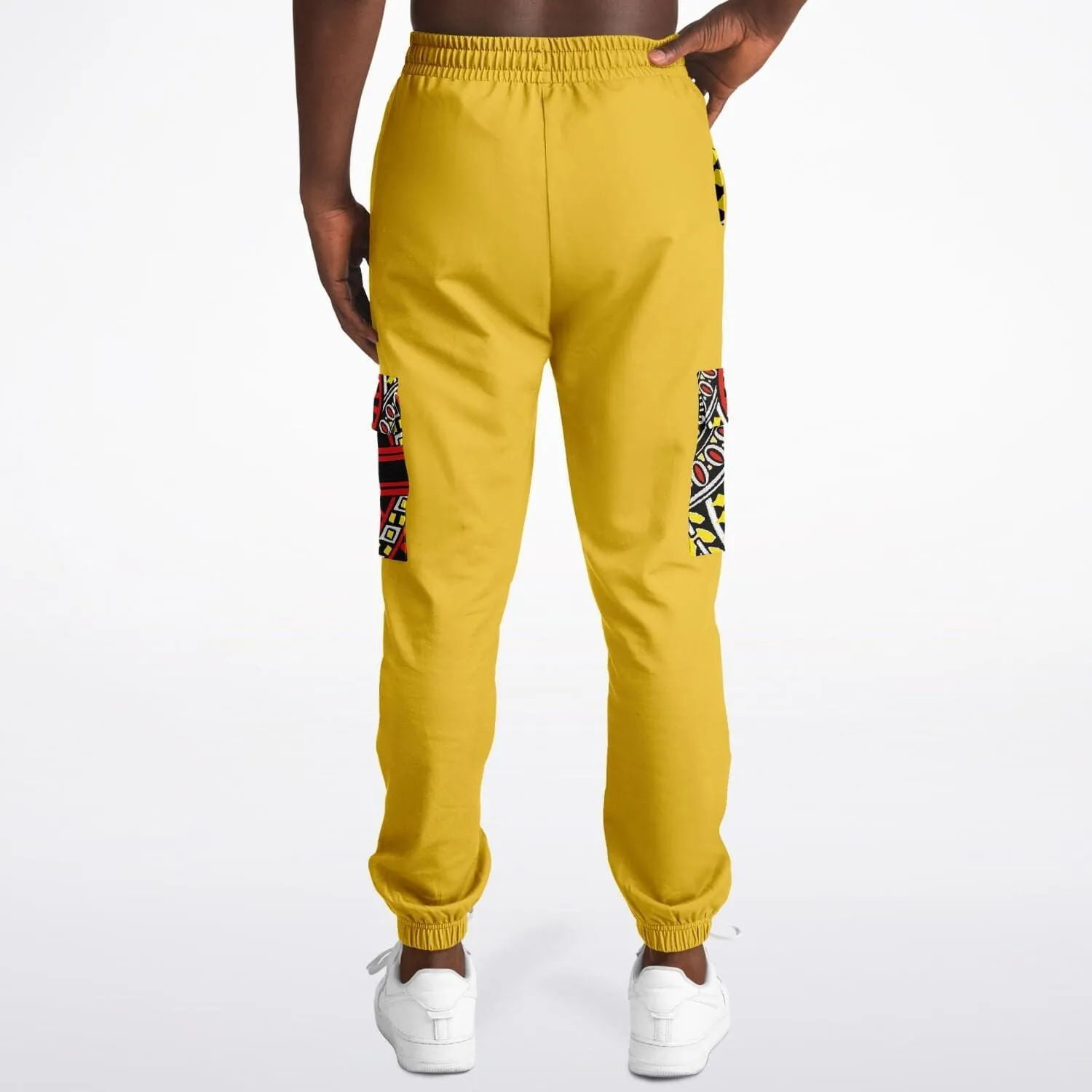 Top Deck Premium Unisex Cargo Sweatpants - Mustard