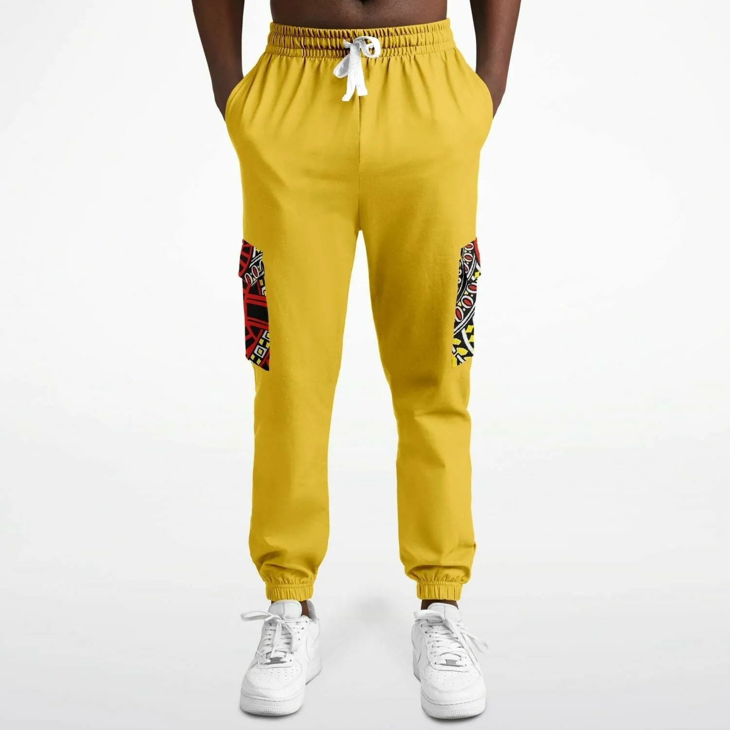 Top Deck Premium Unisex Cargo Sweatpants - Mustard