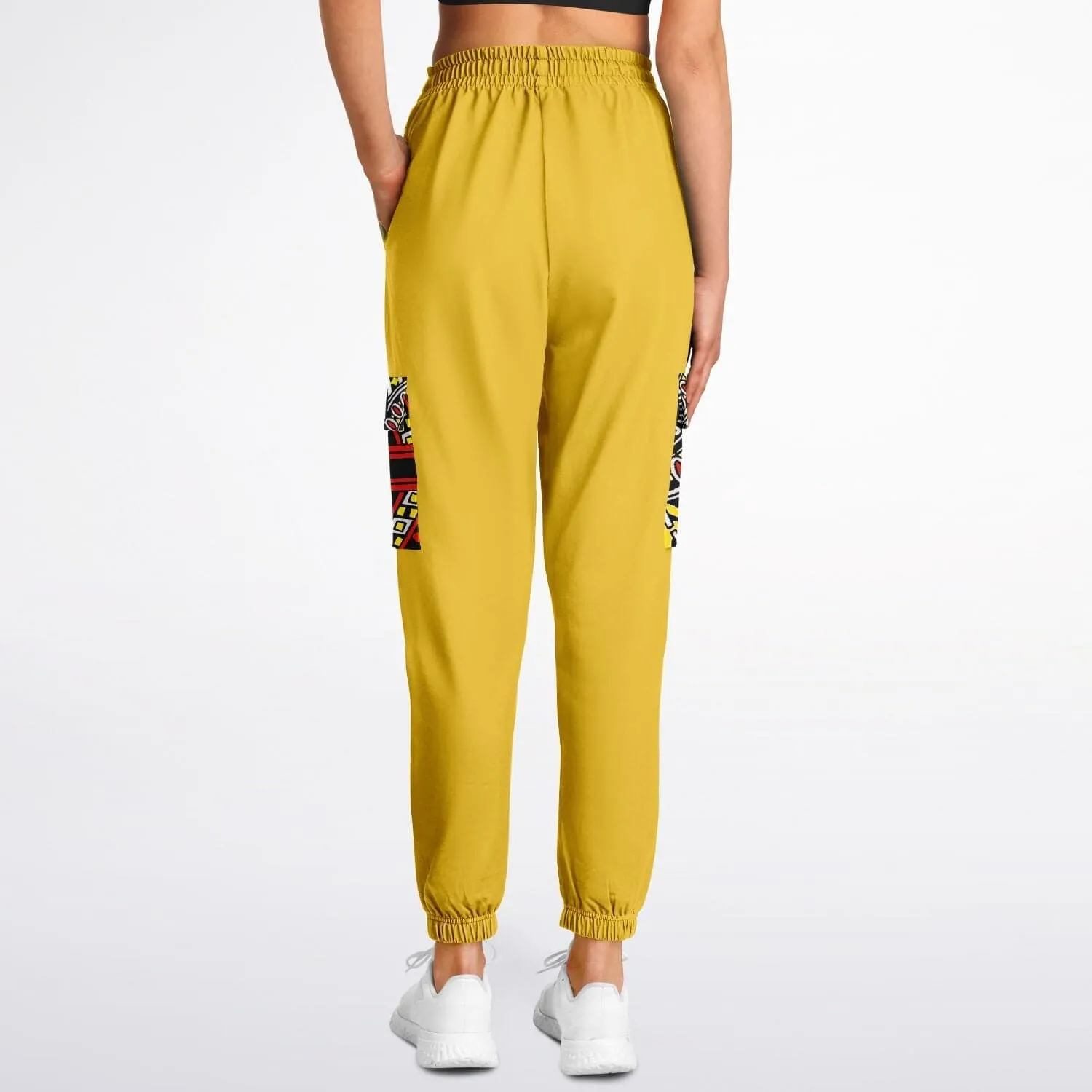 Top Deck Premium Unisex Cargo Sweatpants - Mustard