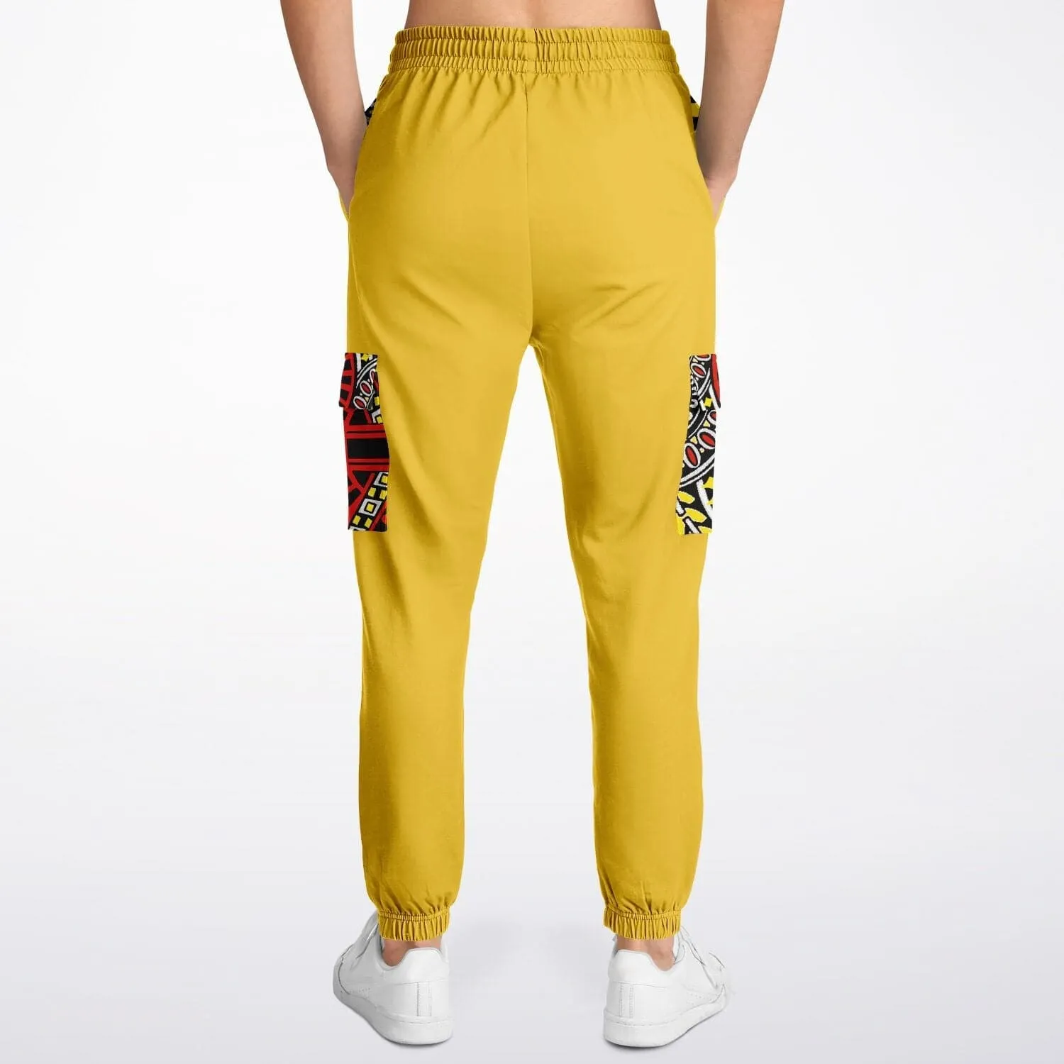 Top Deck Premium Unisex Cargo Sweatpants - Mustard
